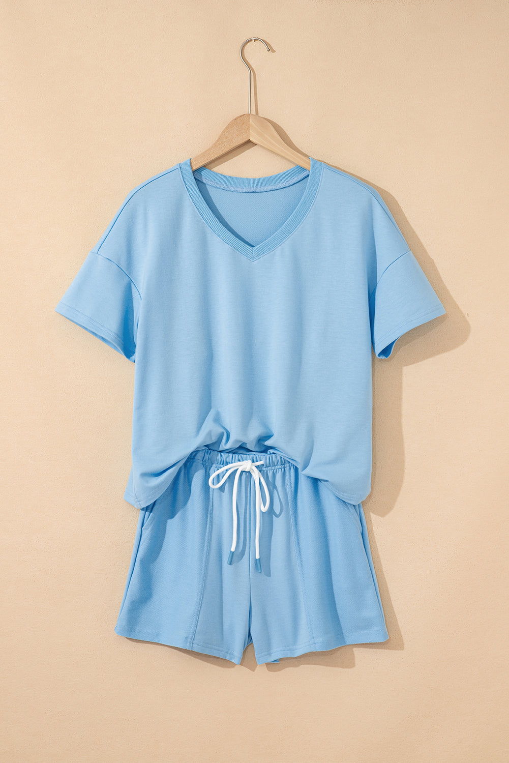 Blue two piece set