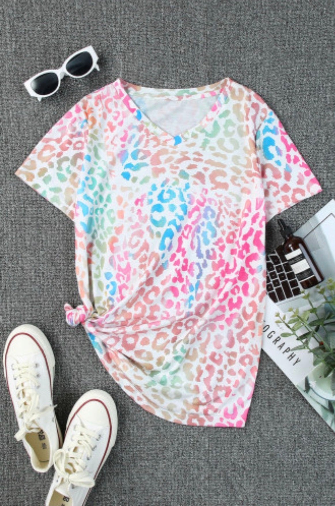 Cheetah print shirt