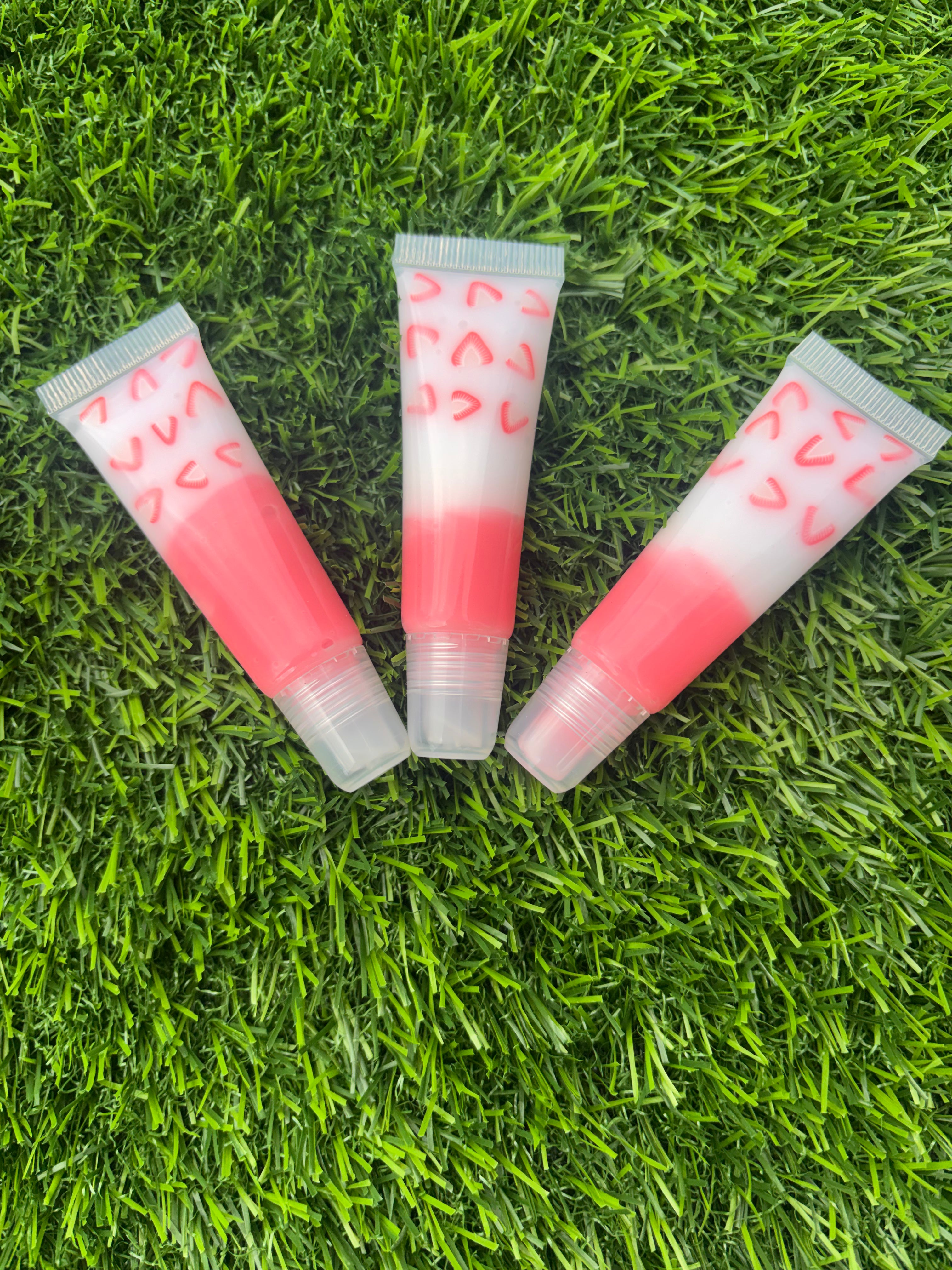 Strawberry and Crème lip gloss