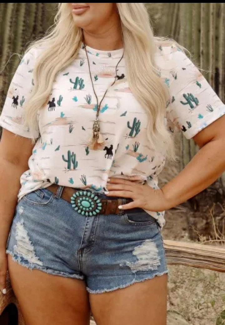 Western Style T-Shirt
